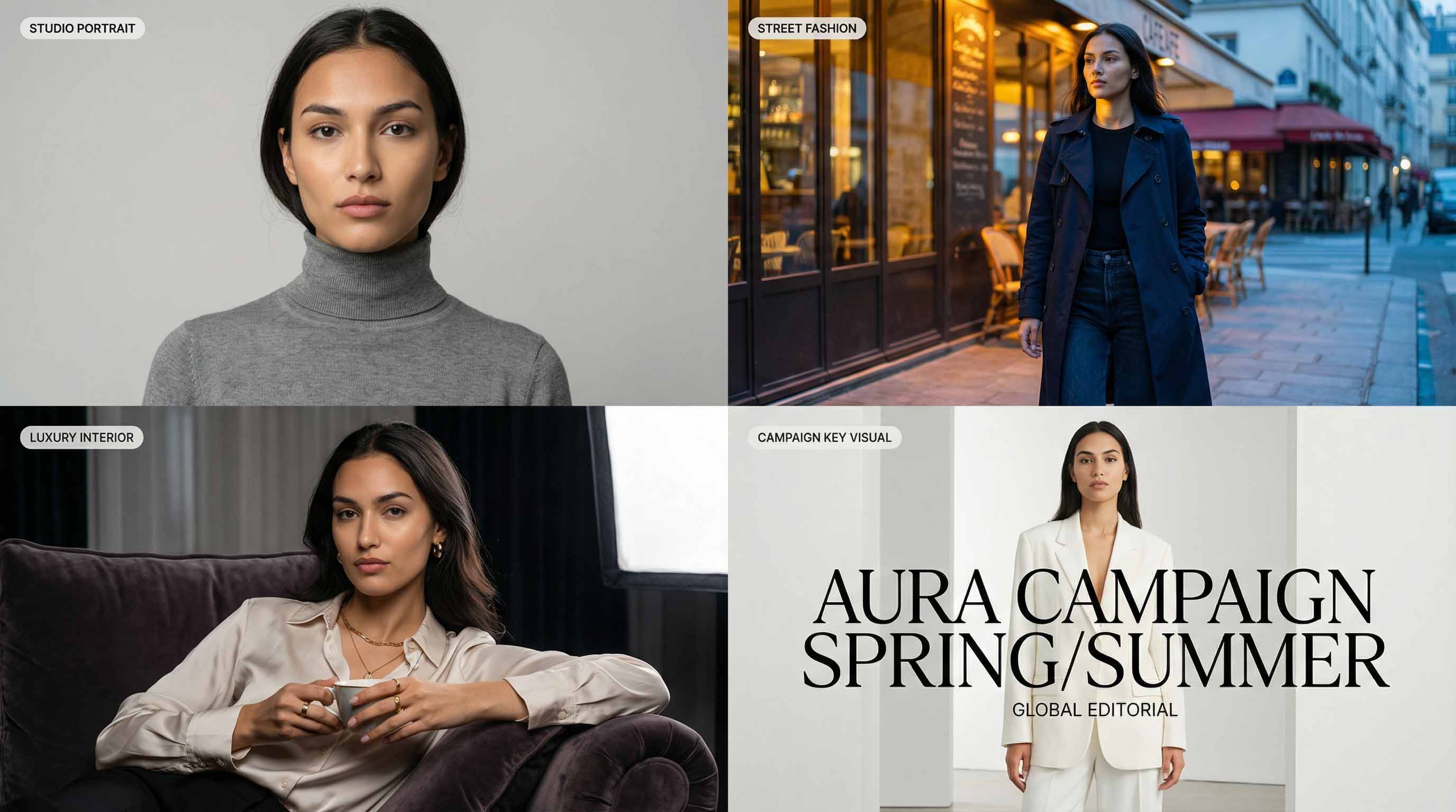 Placeholder for fashion identity-lock campaign.